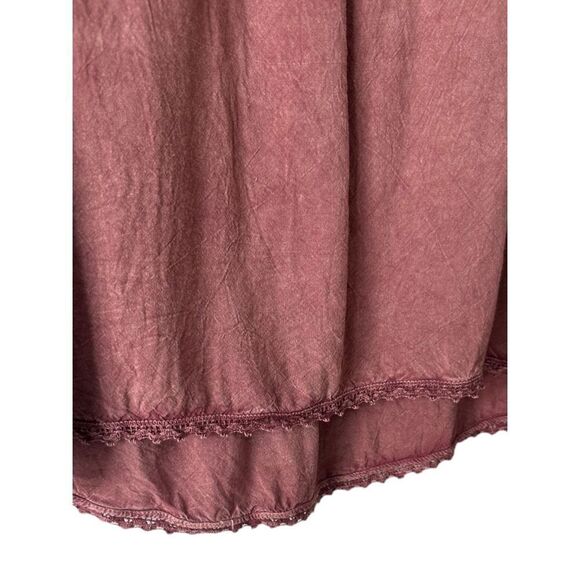 Back in The Saddle Women’s Tie Neck Sleeveless Blouse Pink Size Small - Picture 4 of 6